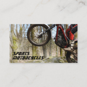 Sports Motorcycles business card