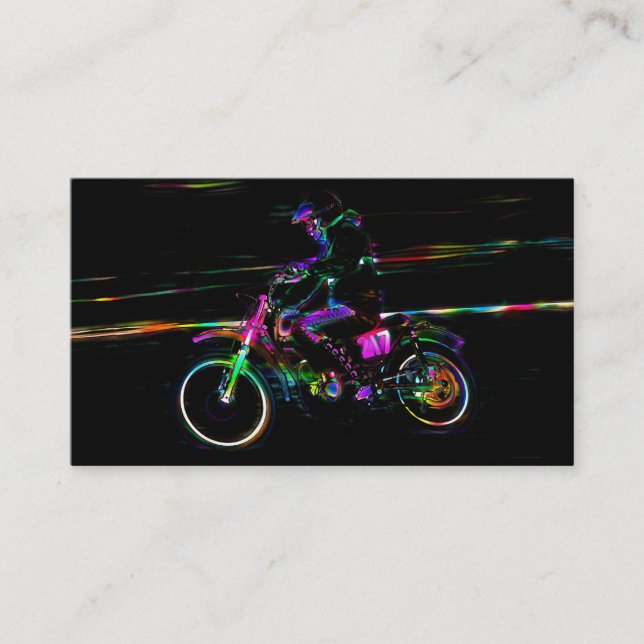 Sports Motorcycles business card (Front)