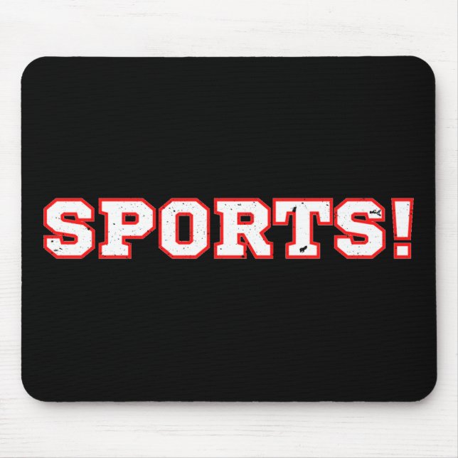 Sports Mouse Pad (Front)