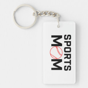 Sports Mum Baseball Design  Key Ring