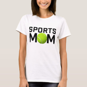 Sports Mum Tennis Design  T-Shirt