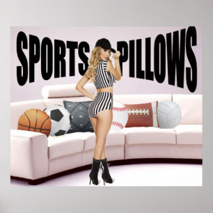 Sports Pillows Poster