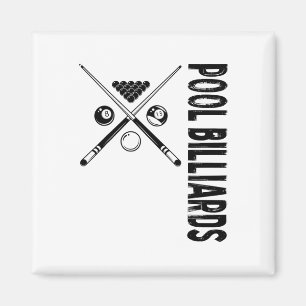 Sports Pool Billiards Magnet