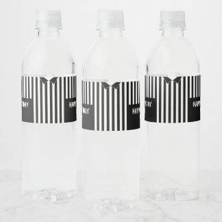 Sports Referee Water Bottle Label