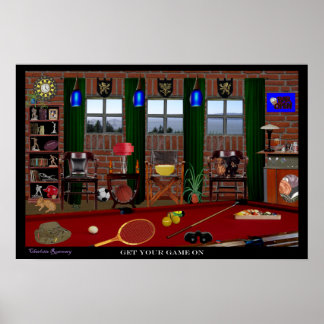 Sports Room 22.5 X 15 Poster