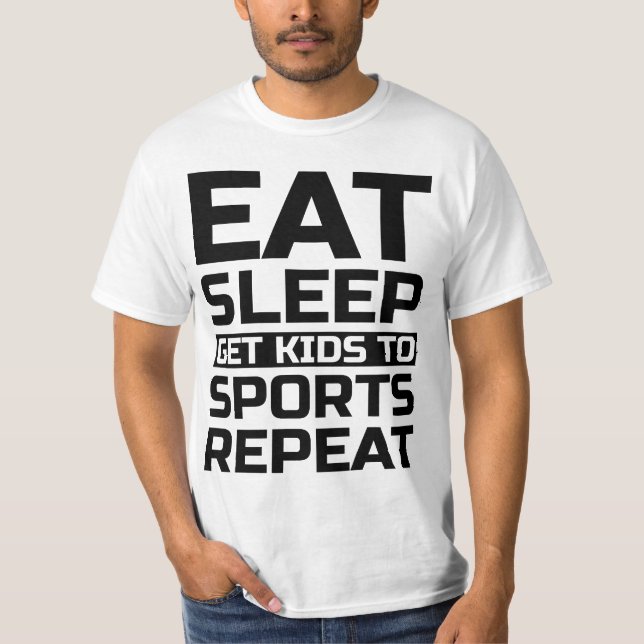 Sports Routine Casual Tee (Front)