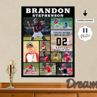 Sports Senior Night 11 Photo Collage Personalised