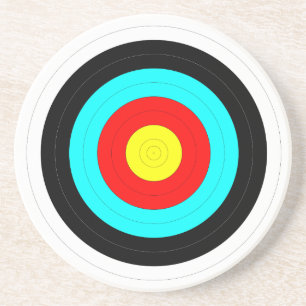 Sports Shooting Practice Archery Target Coaster