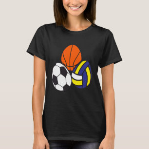Sports Soccer Athletic Basketball Volleyball Easte T-Shirt