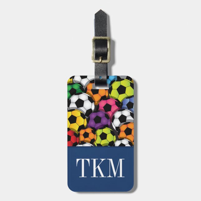 Sports - Soccer Luggage Tag (Front Vertical)