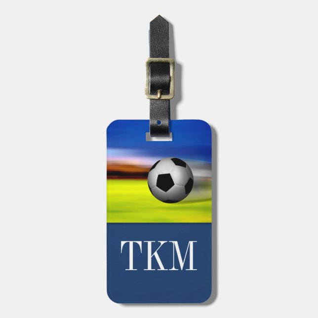 Sports - Soccer Luggage Tag (Front Vertical)