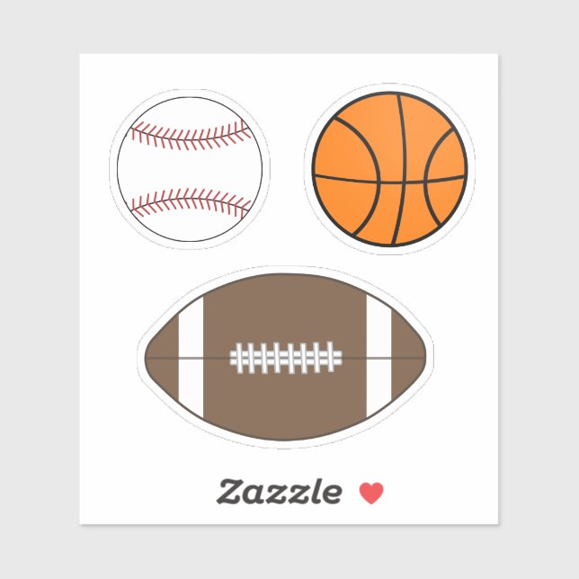 Sports Stickers Set (Sheet)