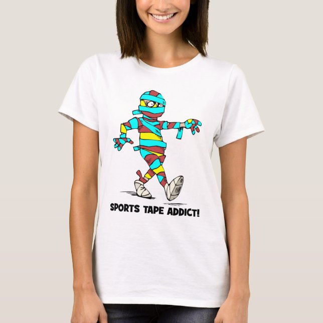 sports tape addict T-Shirt (Front)