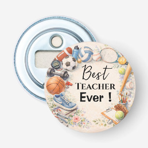 Sports Teacher Thank You Gift End of School Year Bottle Opener