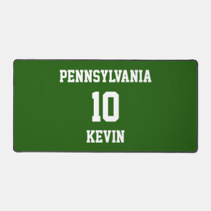 Sports Team Fan Personalised Desk Mat