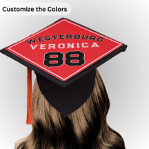 Sports Team Personalised Name Number Custom Colour