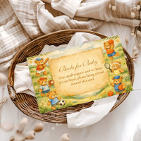 Sports Teddy Bear Baby Shower Books for Baby