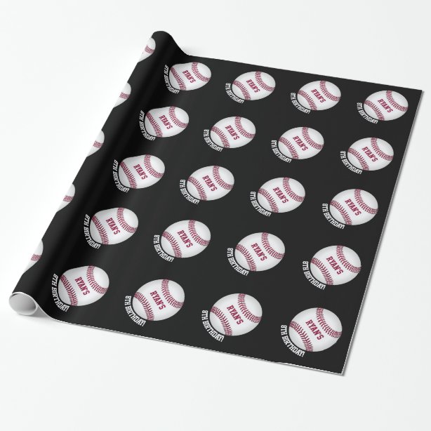 Baseball Wrapping Paper