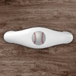 Sports Theme Baseball Ceramic Drawer Pull<br><div class="desc">Round baseball ceramic drawer pull. For more baseball theme decor visit the rest of this shop!</div>
