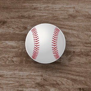 Sports Theme Baseball Ceramic Knob