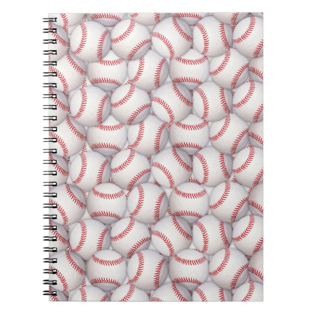 Sports Theme Baseball Guest Book (Front)