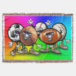Sports Throw Blanket