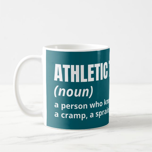 Sports Trainer Definition – Athletic Trainer Mug (Left)