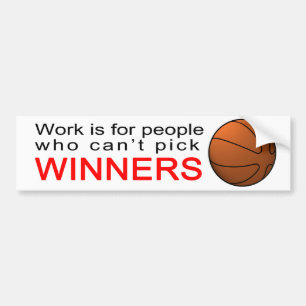Sportsbetting bumper sticker
