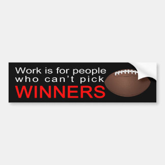Sportsbetting bumper sticker
