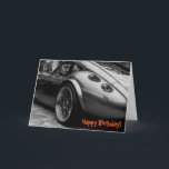 Sportscar Happy Birthday Greeting Card<br><div class="desc">Sportscar Happy Birthday Greeting Card - Perfect for your Son,  Grandson,  Godson,  Brother,  Father,  Husband.  You get the idea! For the special man in your life!</div>