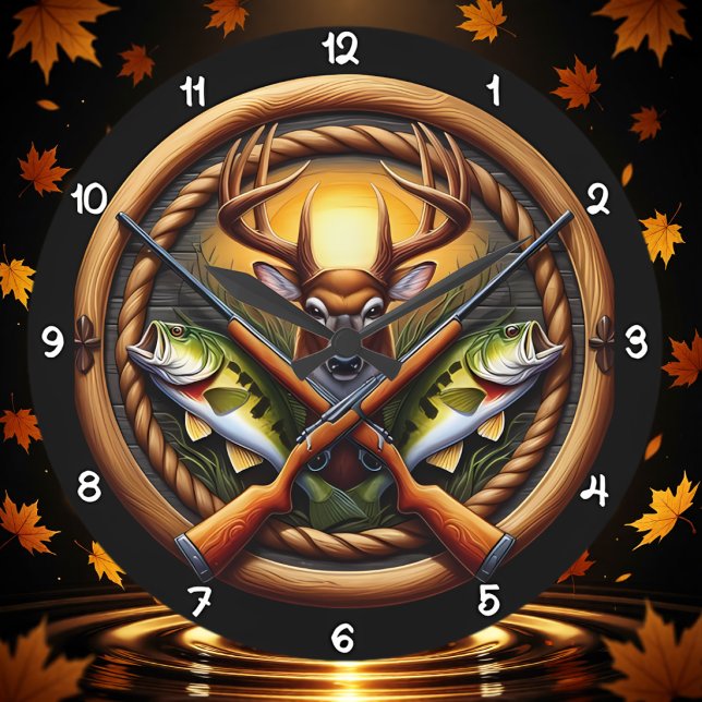 Sportsman’s Heritage Trophy Large Clock (Creator Uploaded)