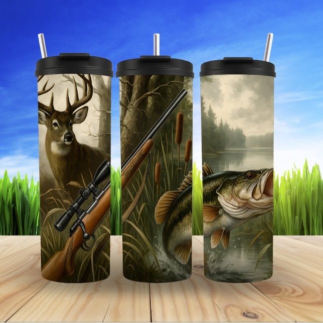 Sportsman's Bounty, Wilderness Hunt Thermal Tumbler (Creator Uploaded)