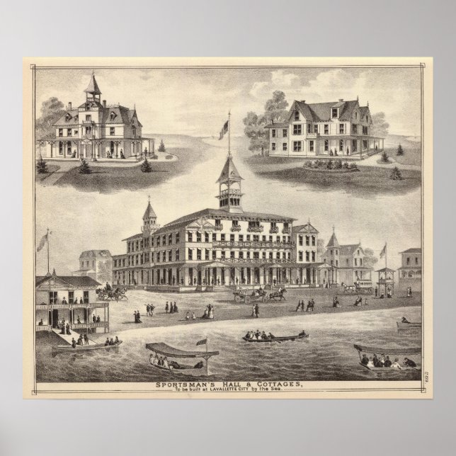 Sportsman's Hall & Cottages Poster (Front)