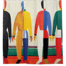Sportsmen by Kazimir Malevich