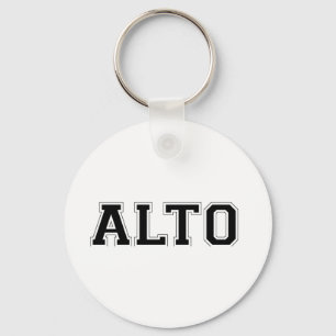 Sporty Alto Key Ring