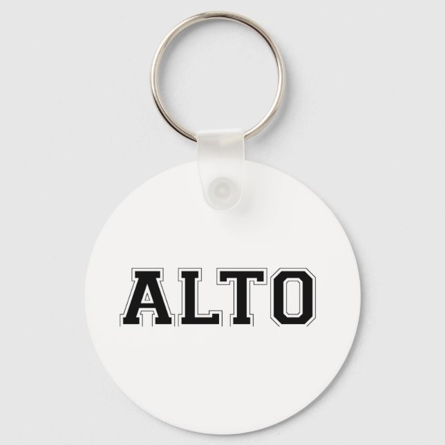 Sporty Alto Key Ring (Front)