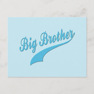Sporty Big Brother Postcard