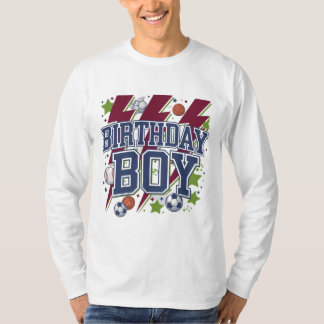 Sporty Birthday Boy T-Shirt
