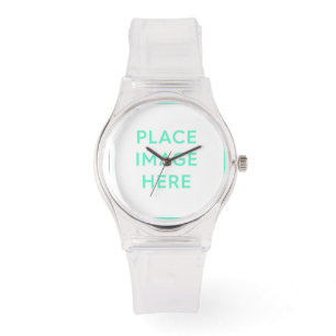 Sporty Pink Silicon Watch