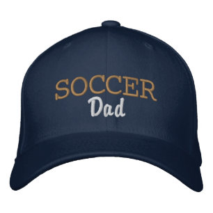 Sporty Soccer Dad Embroidered Hat