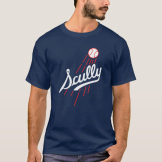 Sporty Vintage Vin Scully Tribute Baseball T-Shirt