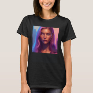 Sporty Woman Modelling Photoshoot Island Paradise T-Shirt