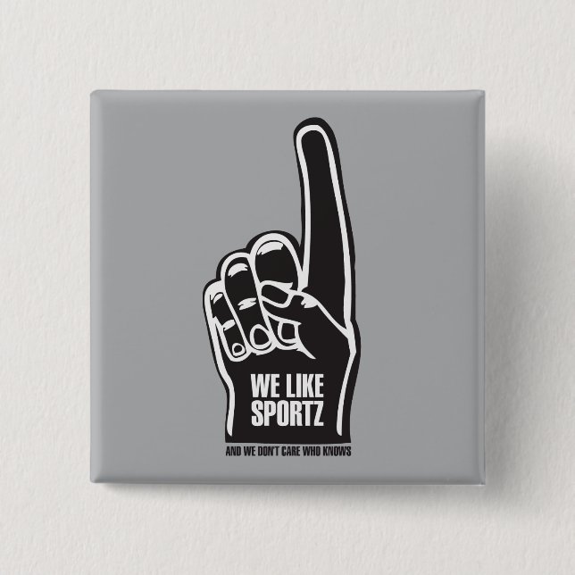 Sportz 2 15 cm square badge (Front)