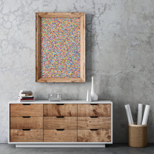 Spot Dot Spec Colour Art Artist Print