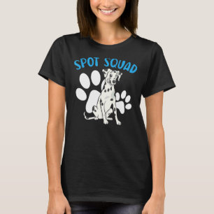 Spot Squad Paw Love Puppy Breeder Dalmatian Dog 3 T-Shirt