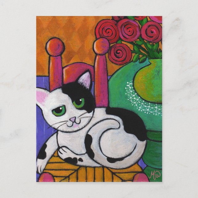 Spot the cat postcard (Front)