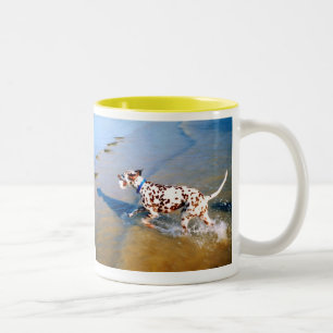 SPOT THE DALMATIAN DOG Two-Tone COFFEE MUG