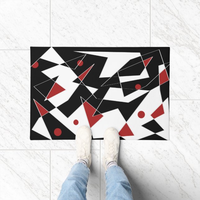 Spot the Red Balls Door Mat (Indoor)