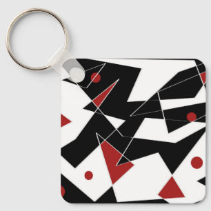 Spot the Red Balls  Key Ring