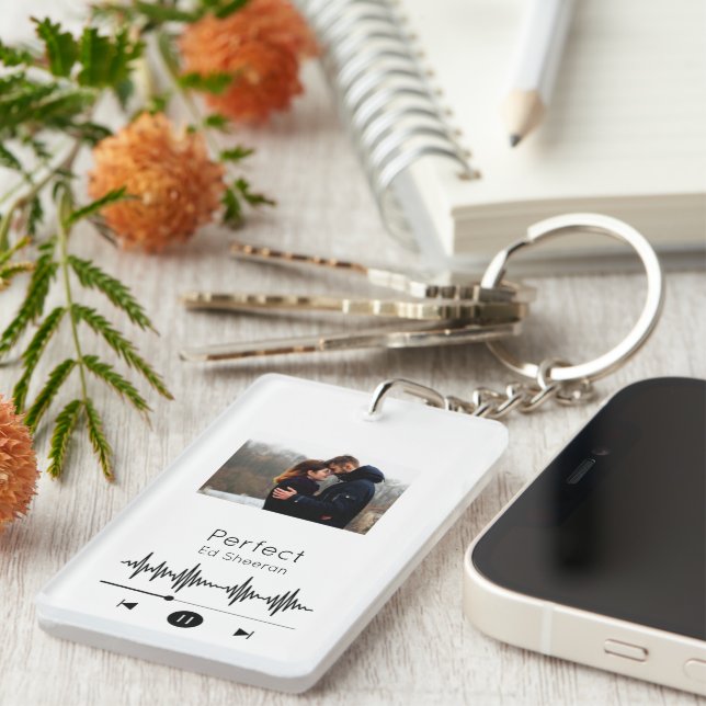 Spotify Keychain (fully customisable)  (Front Right)